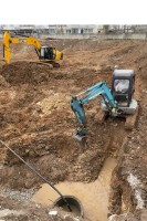 Hitachi EX40U мини-экскаватор гусеничный