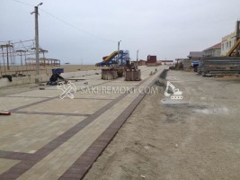 Укладка тротуарной плитки
