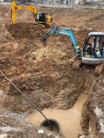 Hitachi EX40U мини-экскаватор гусеничный