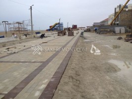 Укладка тротуарной плитки
