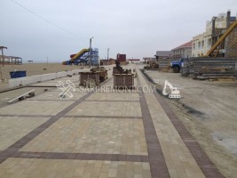 Укладка тротуарной плитки