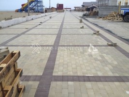 Укладка тротуарной плитки